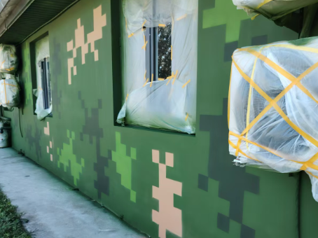 酒泉海洋 / 林地场景数码伪装